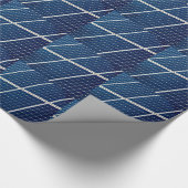 Papier Cadeau Image amusante d'un panneau solaire (Coin)