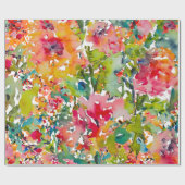 Papier Cadeau Image de la fleur pour le papier de recouvrement (Plat)