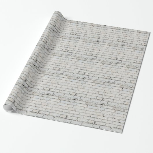 Papier Cadeau Image douce d'un arrière - plan de mur de briques (Déroulé)