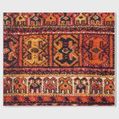Papier Cadeau Image d'un tapis vintage. Texture impressionnante (Plat)