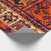 Papier Cadeau Image d'un tapis vintage. Texture impressionnante (Coin)
