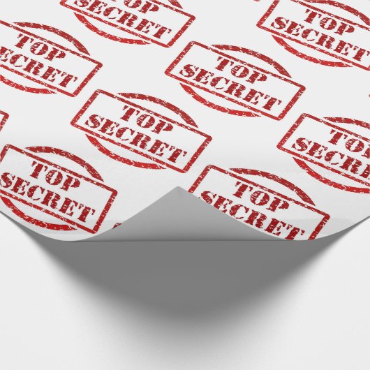 Papier Cadeau Image extrêmement secrète de dîner (Coin)