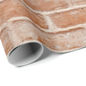 Papier Cadeau Image of Background brick wall textureabstract, ag (Coin rond)
