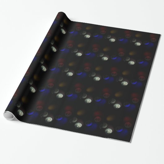 Papier Cadeau Imageur de Cristal Coloré (Déroulé)
