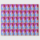 Papier Cadeau Imaginaire festif (Plat)