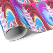 Papier Cadeau Imaginaire festif (Coin rond)