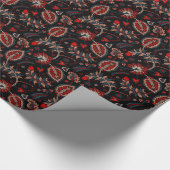 Papier Cadeau Imaginaire Paisley (Coin)