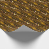 Papier Cadeau Imaginez Imaginaire Lune Motif inspirationnel (Coin)