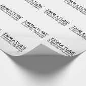 Papier Cadeau Immature (Coin)