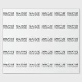 Papier Cadeau Immature (Plat)