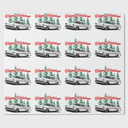 Papier Cadeau Impala de vacances (Plat)