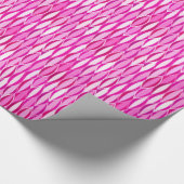 Papier Cadeau Impression à ruban du milieu du siècle - nuances d (Coin)