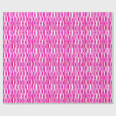 Papier Cadeau Impression à ruban du milieu du siècle - nuances d (Plat)