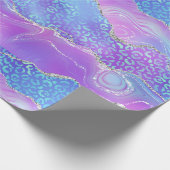 Papier Cadeau Impression agate léopard | Motif de pierre abstrai (Coin)