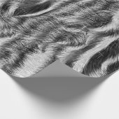 Papier Cadeau Impression animale zèbre (Coin)