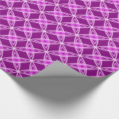 Papier Cadeau Impression atomique moderne du milieu du siècle - (Coin)