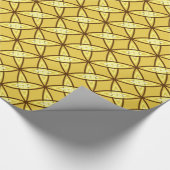 Papier Cadeau Impression atomique moderne du milieu du siècle -  (Coin)