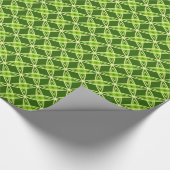 Papier Cadeau Impression atomique moderne du milieu du siècle - (Coin)