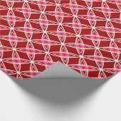 Papier Cadeau Impression atomique moderne du milieu du siècle -  (Coin)