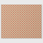 Papier Cadeau Impression atomique moderne du milieu du siècle -  (Plat)