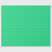 Papier Cadeau Impression atomique moderne du milieu du siècle -  (Plat)