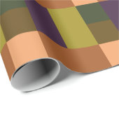 Papier Cadeau Impression Brown de couleur violet de la broche ve (Coin rond)