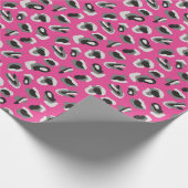 Papier Cadeau Impression d'animal rose (Coin)