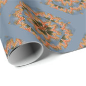 Papier Cadeau Impression d'art Abstrait Giraffe (Coin rond)