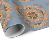 Papier Cadeau Impression d'art Abstrait Giraffe (Coin rond)