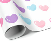 Papier Cadeau Impression d'art pop (Coin rond)