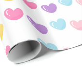 Papier Cadeau Impression d'art pop (Coin rond)