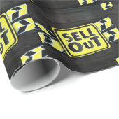Papier Cadeau Impression d'art Sell Out (Coin rond)