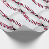 Papier Cadeau Impression de base-ball (Coin)