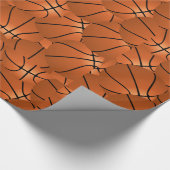 Papier Cadeau Impression de basket (Coin)