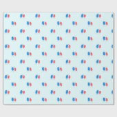 Papier Cadeau Impression de broyage (Plat)