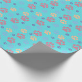 Papier Cadeau Impression de Chien (Coin)