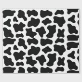 Papier Cadeau Impression de la vache  (Plat)