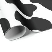 Papier Cadeau Impression de la vache  (Coin rond)