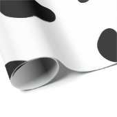 Papier Cadeau Impression de la vache (Coin rond)