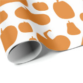 Papier Cadeau Impression de la vache à patchs Citrouille (Coin rond)