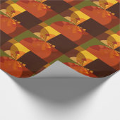 Papier Cadeau Impression de l'art Abstrait terrestre (Coin)