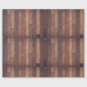 Papier Cadeau Impression de parquet (Plat)