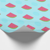 Papier Cadeau Impression de pastèque (Coin)