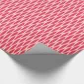 Papier Cadeau Impression de ruban du milieu du siècle - nuances (Coin)