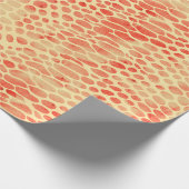 Papier Cadeau Impression de serpent aquarelle (Coin)