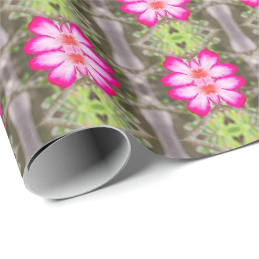 Papier Cadeau Impression de voeux (Coin rond)