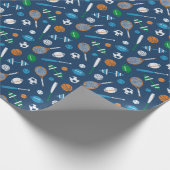 Papier Cadeau Impression d'équipement sportif (Coin)