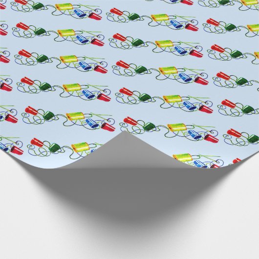Papier Cadeau impression des notions de couture (Coin)