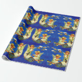 Papier Cadeau impression du bureau de la poste d'ange (Déroulé)