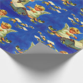 Papier Cadeau impression du bureau de la poste d'ange (Coin)